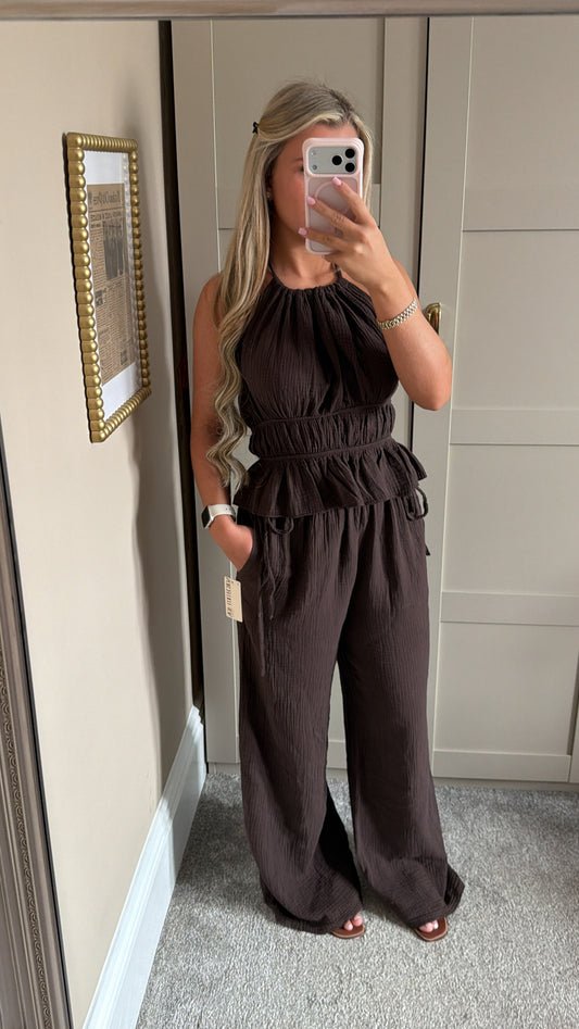 Women’s Brown Lounge Wear INSTOCK (1-3 Days Delivery)